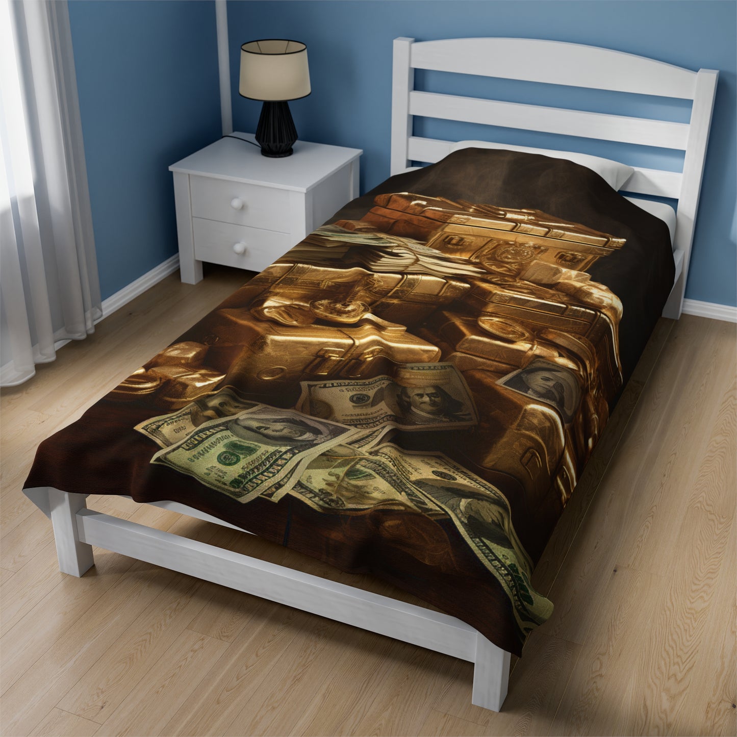 Gold Plush Blanket