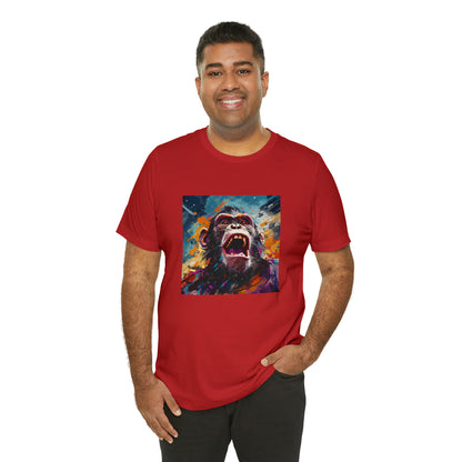 Monkey Abstract Unisex Jersey Tee