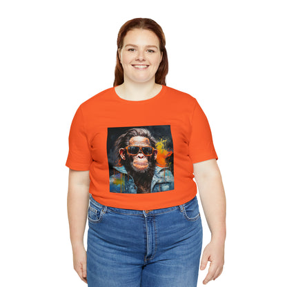 Terminator Monkey Unisex Short Sleeve Tee