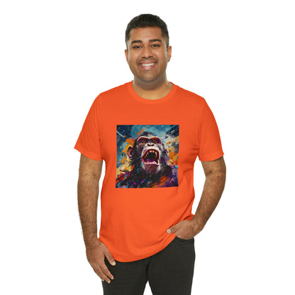 Monkey Abstract Unisex Jersey Tee