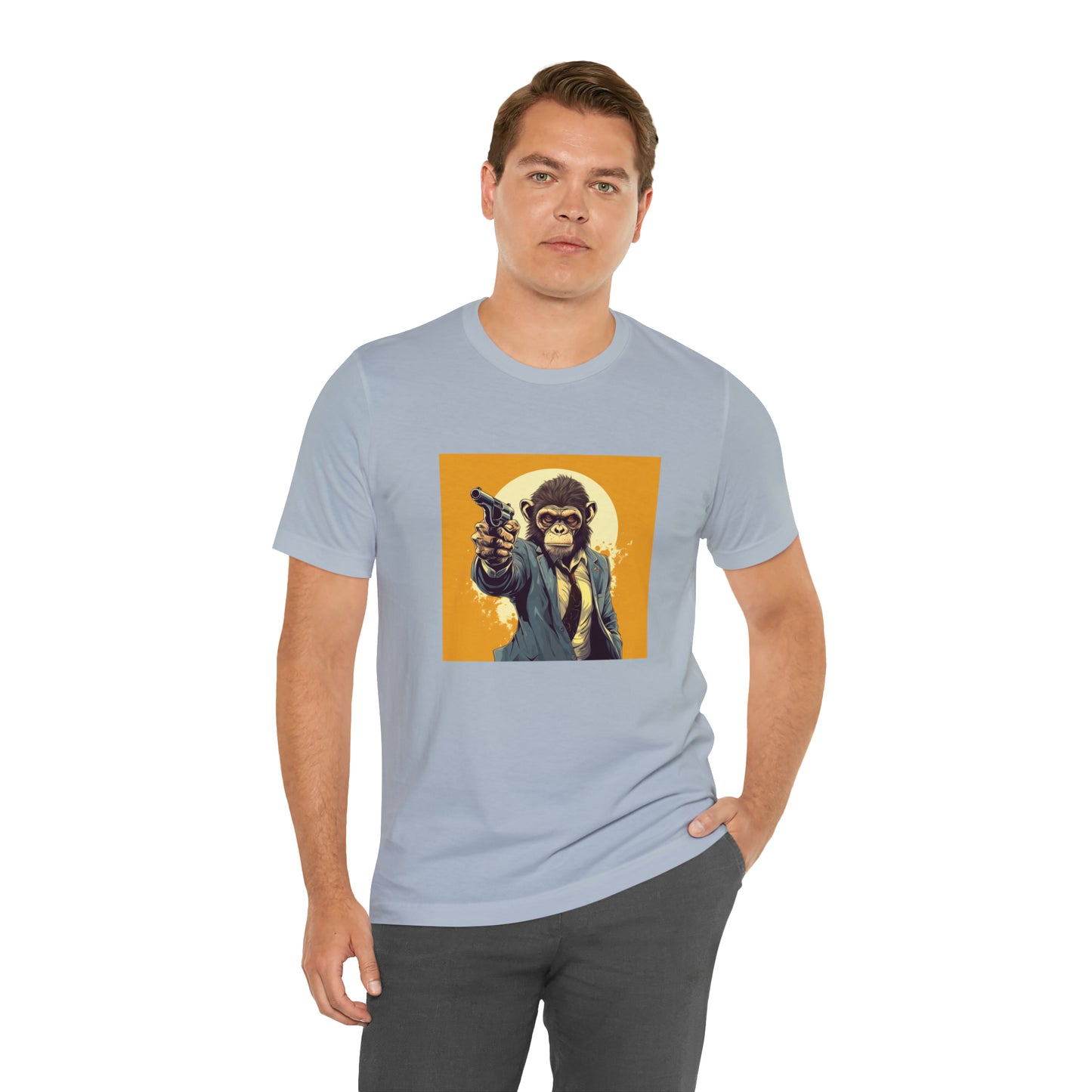 Monkey Unisex Jersey Tee