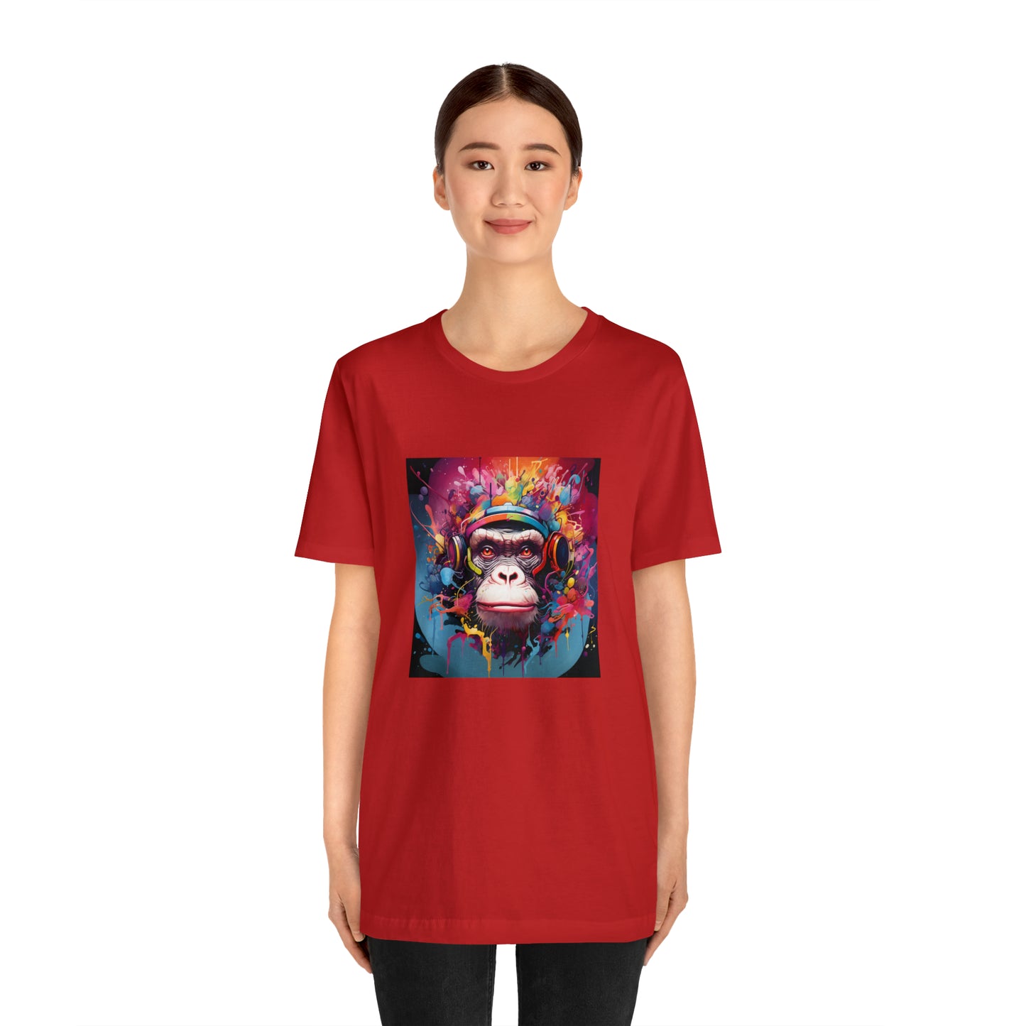 SuperMonkey - Abstract Unisex Jersey Short Sleeve Tee