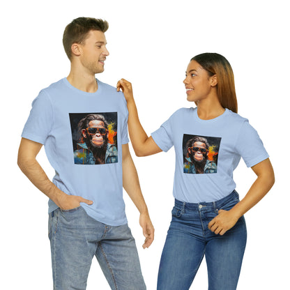 Terminator Monkey Unisex Short Sleeve Tee