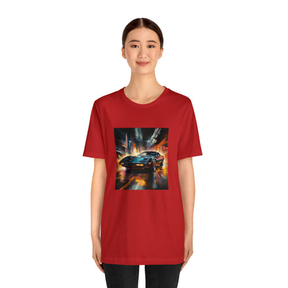 Knight Rider Abstract Unisex Jersey Short Sleeve Tee