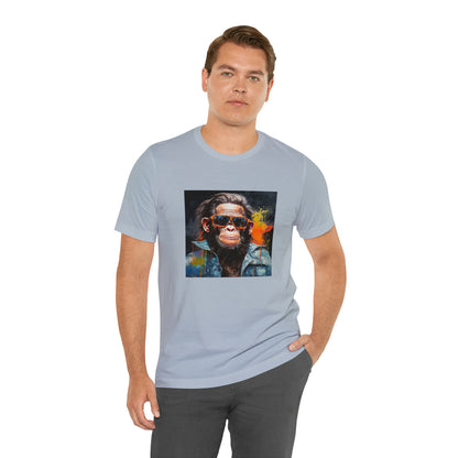 Terminator Monkey Unisex Short Sleeve Tee