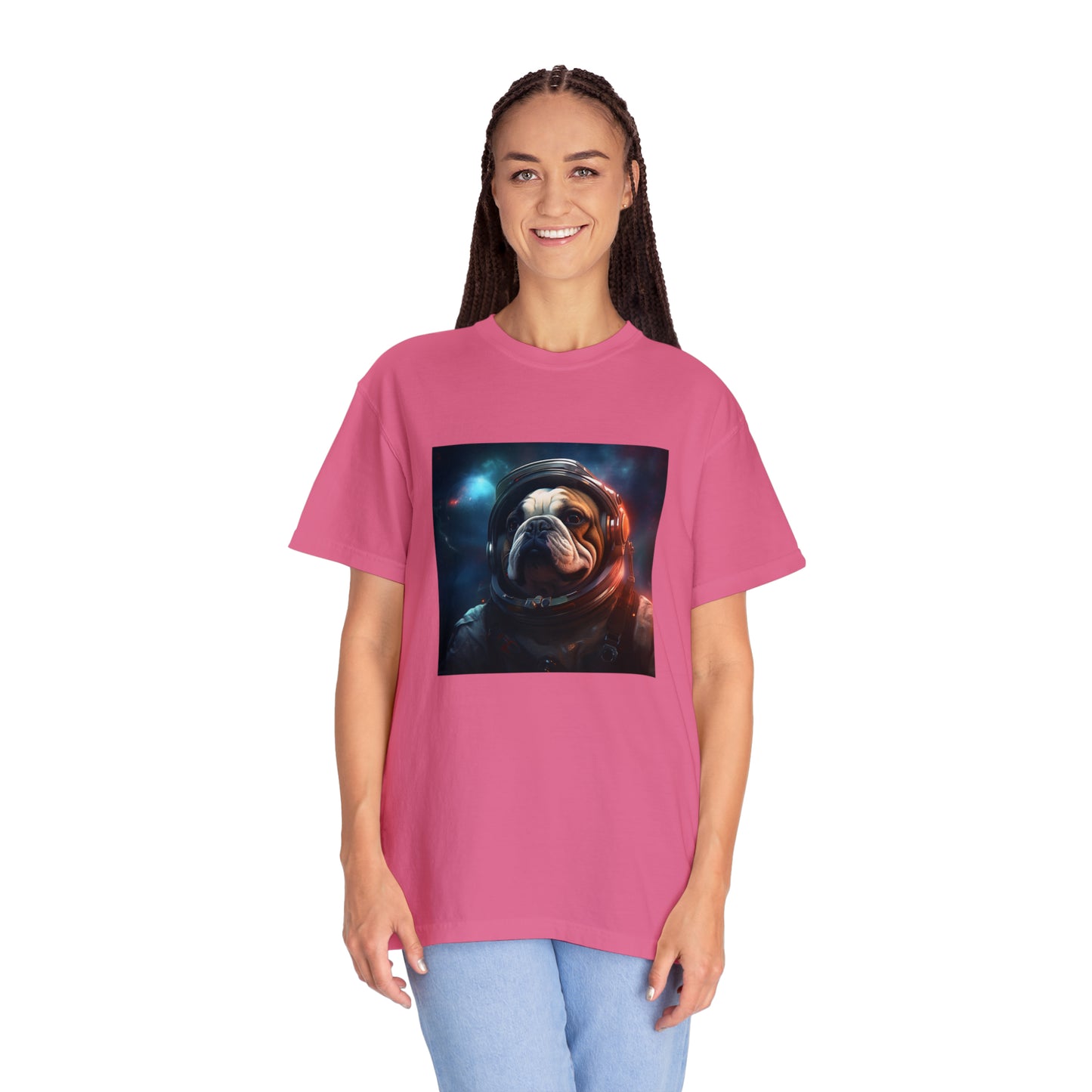 Bulldog Space Unisex Tee