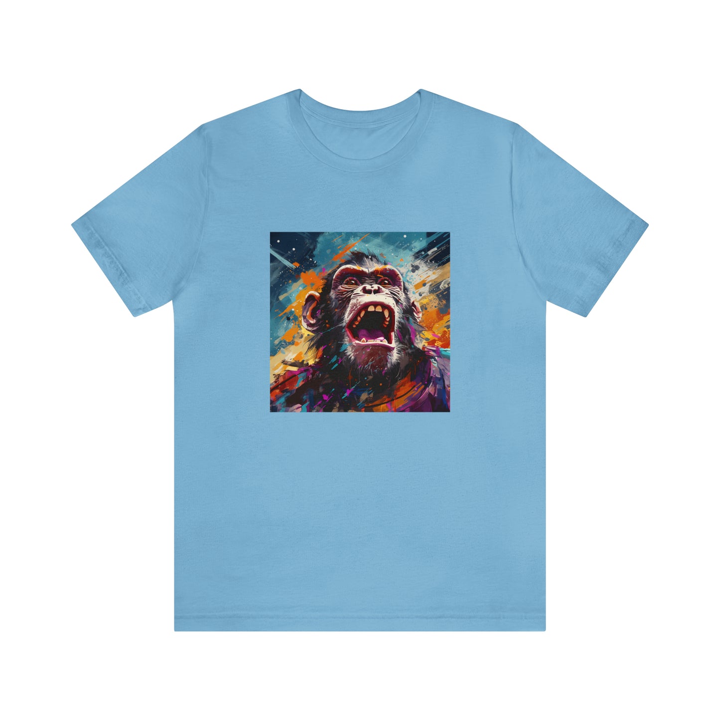 Monkey Abstract Unisex Jersey Tee