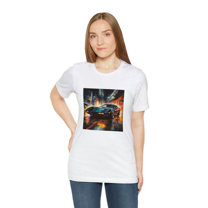 Knight Rider Abstract Unisex Jersey Short Sleeve Tee