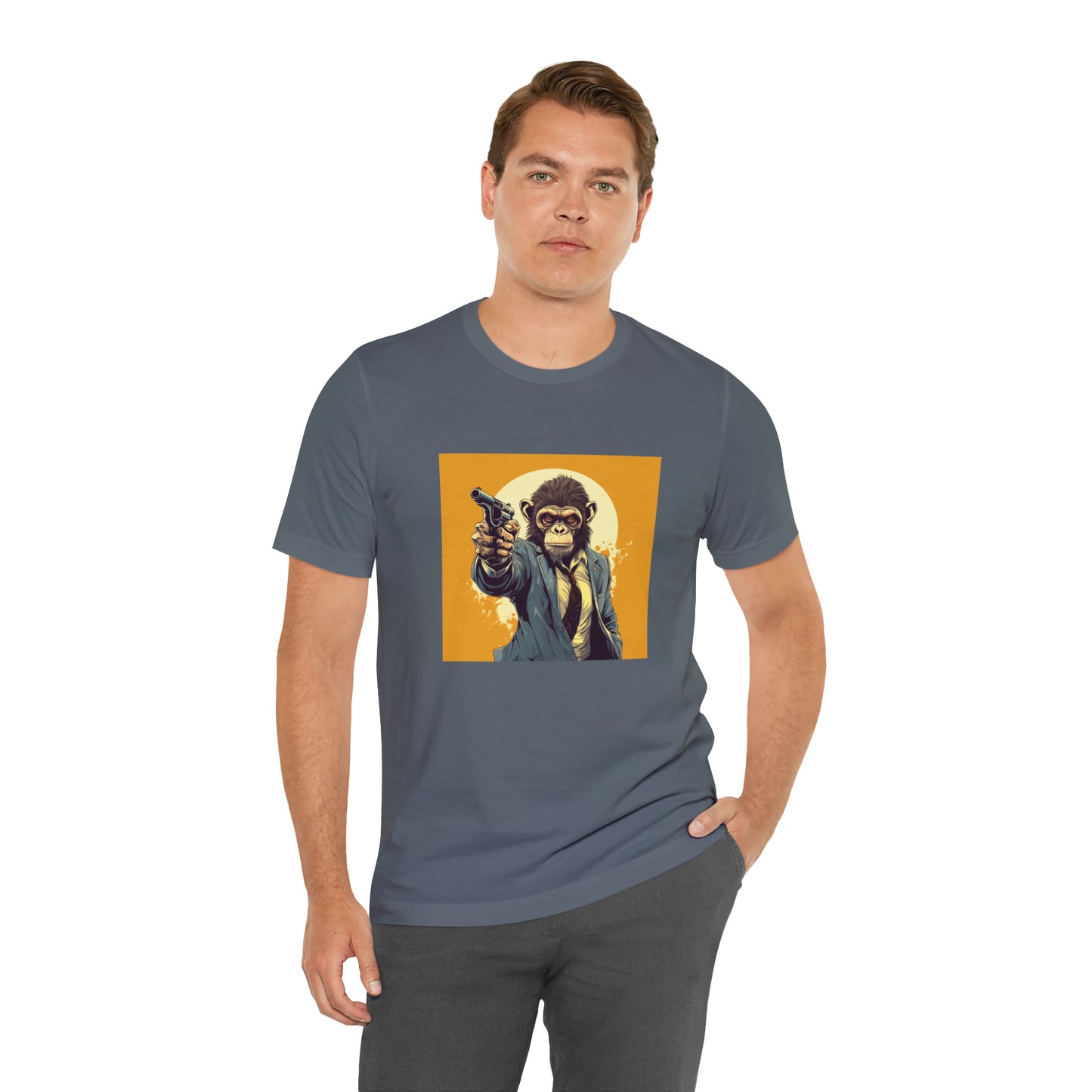 Monkey Unisex Jersey Tee