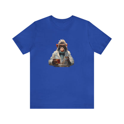 Monkey Scientist Unisex Jersey Short Sleeve Tee