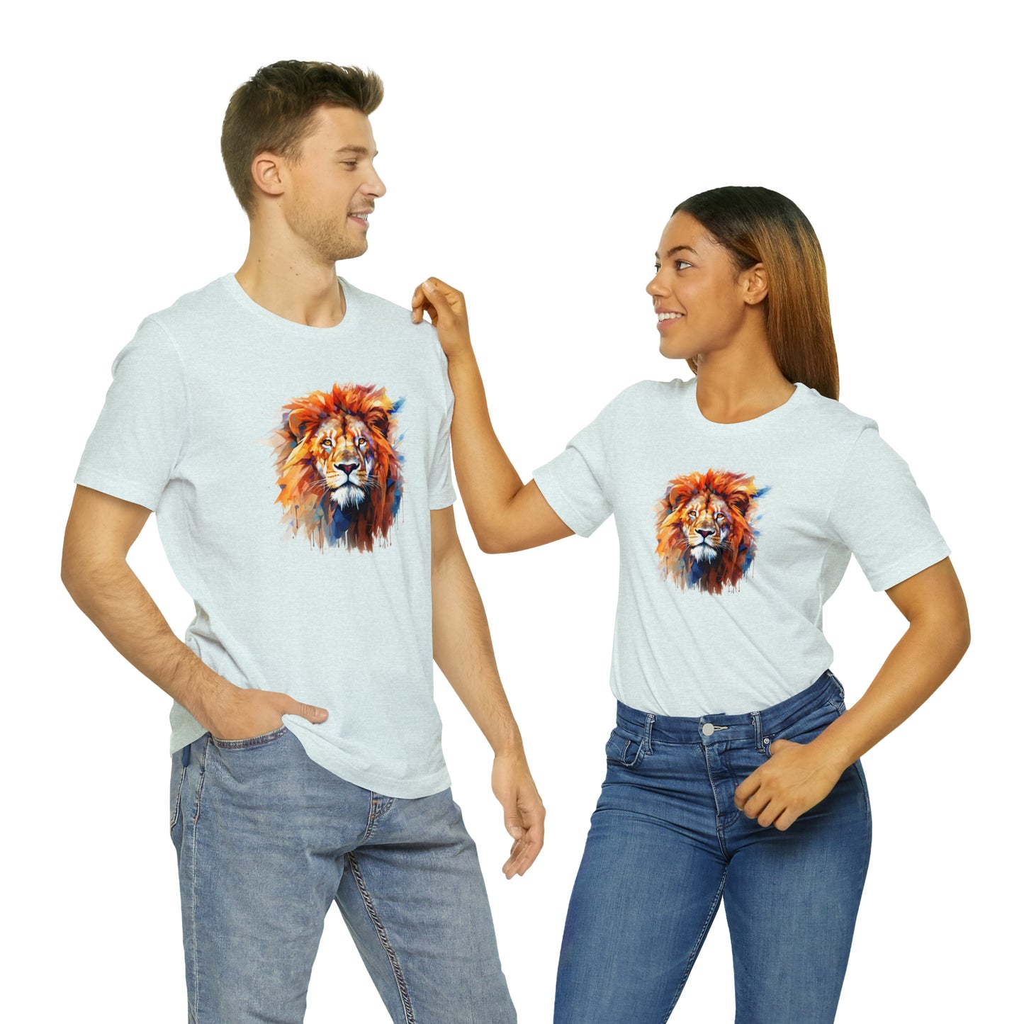 Lion Abstract Unisex Tee