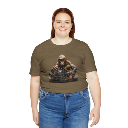 Unisex Monkey Mechanic Tee