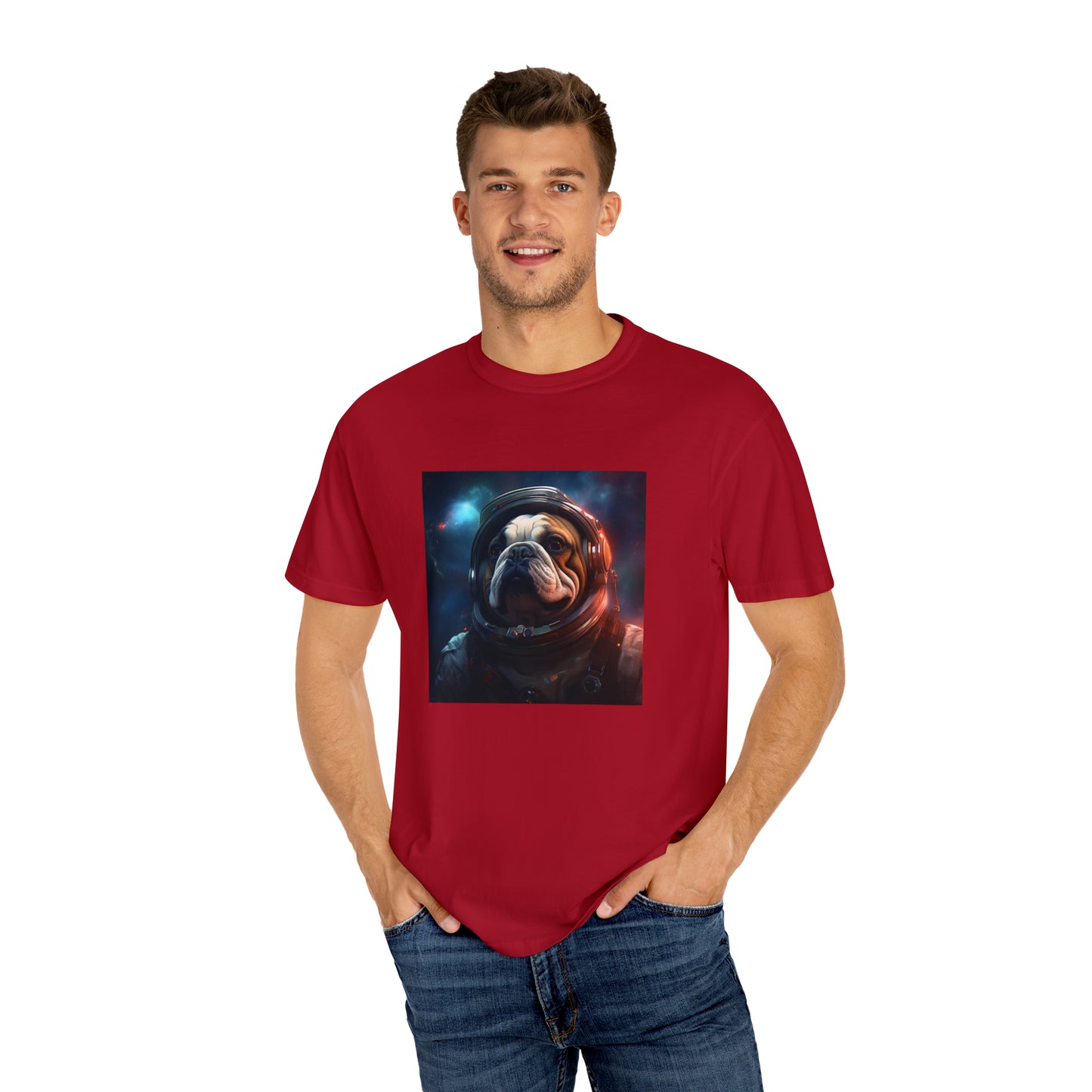 Bulldog Space Unisex Tee