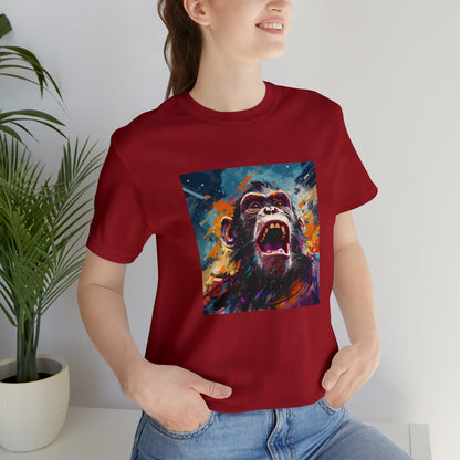 Monkey Abstract Unisex Jersey Tee