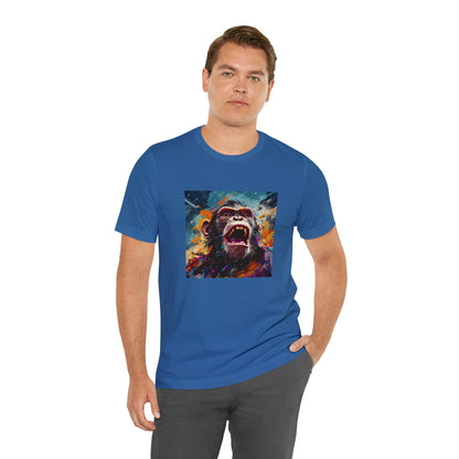 Monkey Abstract Unisex Jersey Tee