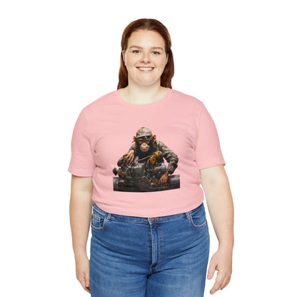 Unisex Monkey Mechanic Tee