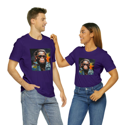 Terminator Monkey Unisex Short Sleeve Tee