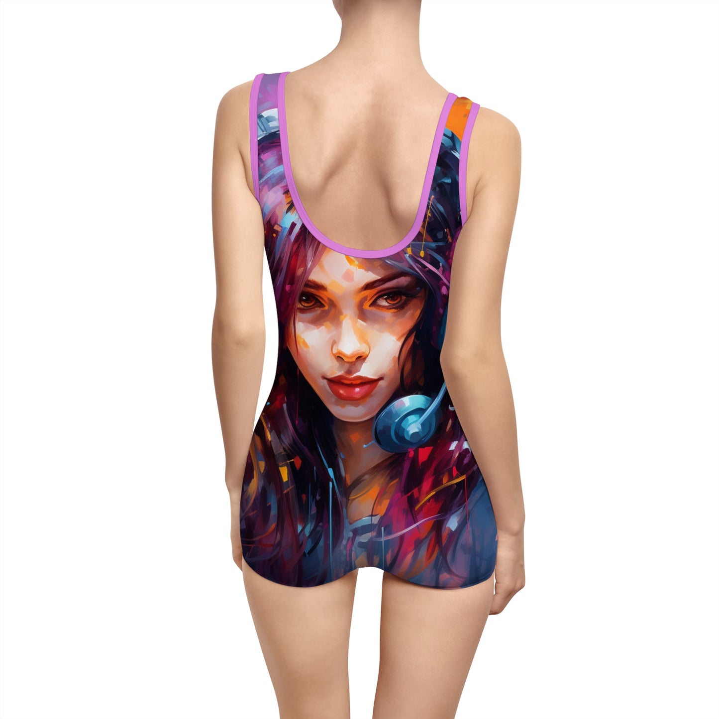 Gamer Girl Vintage Swimsuit