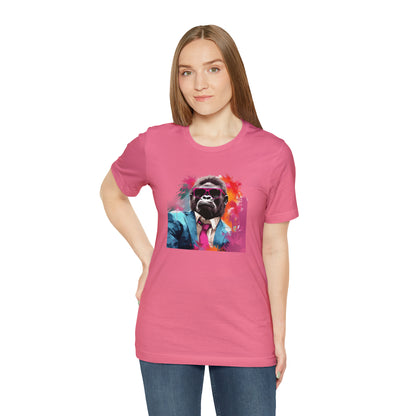 Miami Vice Gorilla - Unisex Jersey Short Sleeve Tee