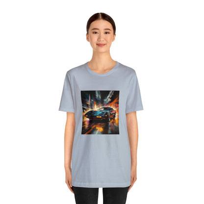 Knight Rider Abstract Unisex Jersey Short Sleeve Tee