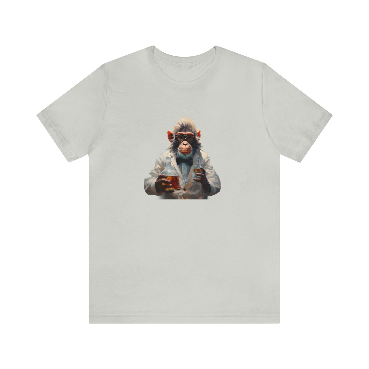 Monkey Scientist Unisex Jersey Short Sleeve Tee