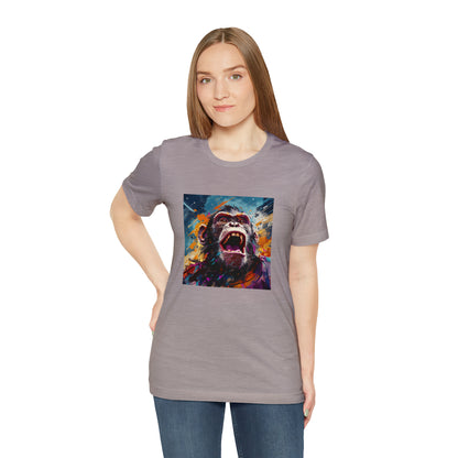 Monkey Abstract Unisex Jersey Tee