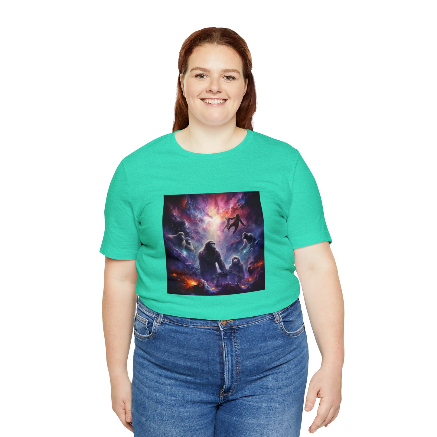 Magical Realm Apes Unisex Jersey Short Sleeve Tee