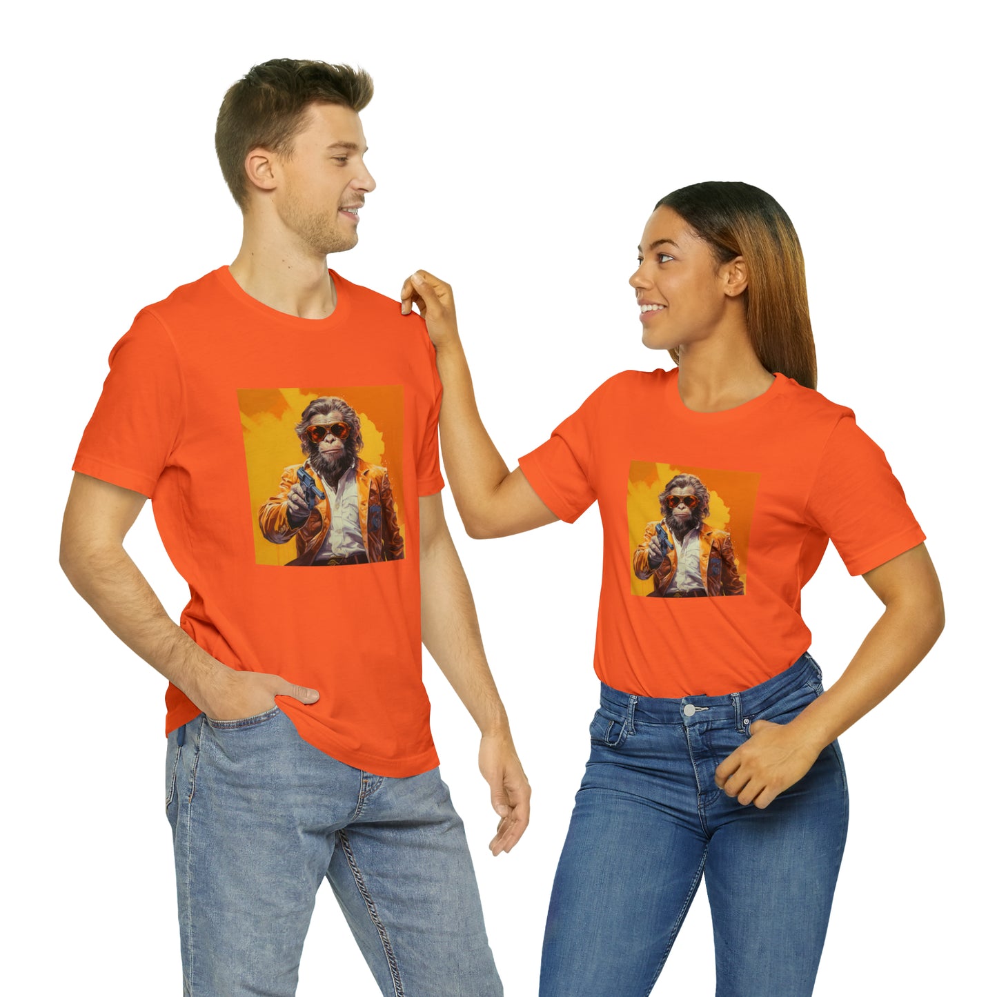 The Dude's Monkey Business Tee - Unisex Jersey Short Sleeve