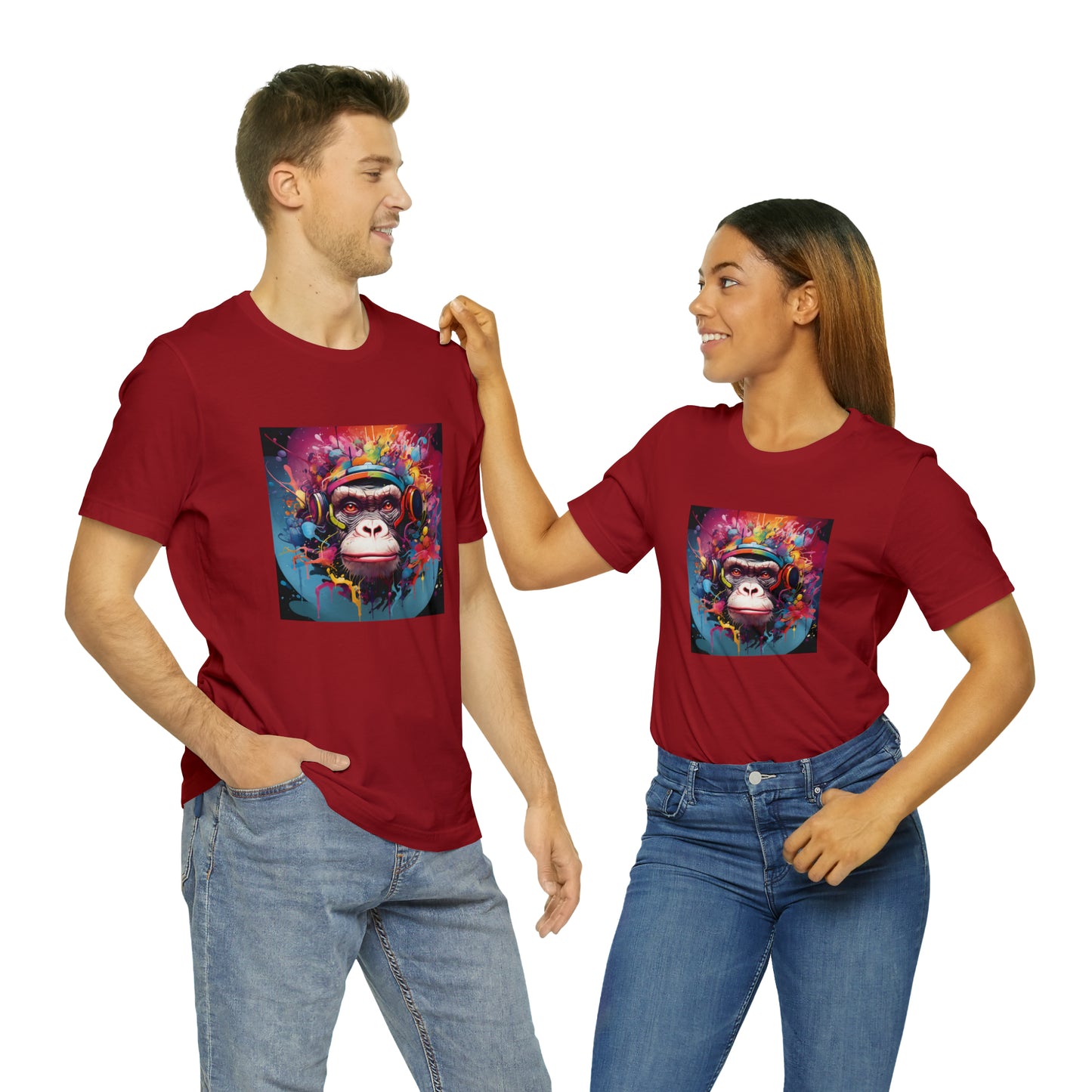 SuperMonkey - Abstract Unisex Jersey Short Sleeve Tee