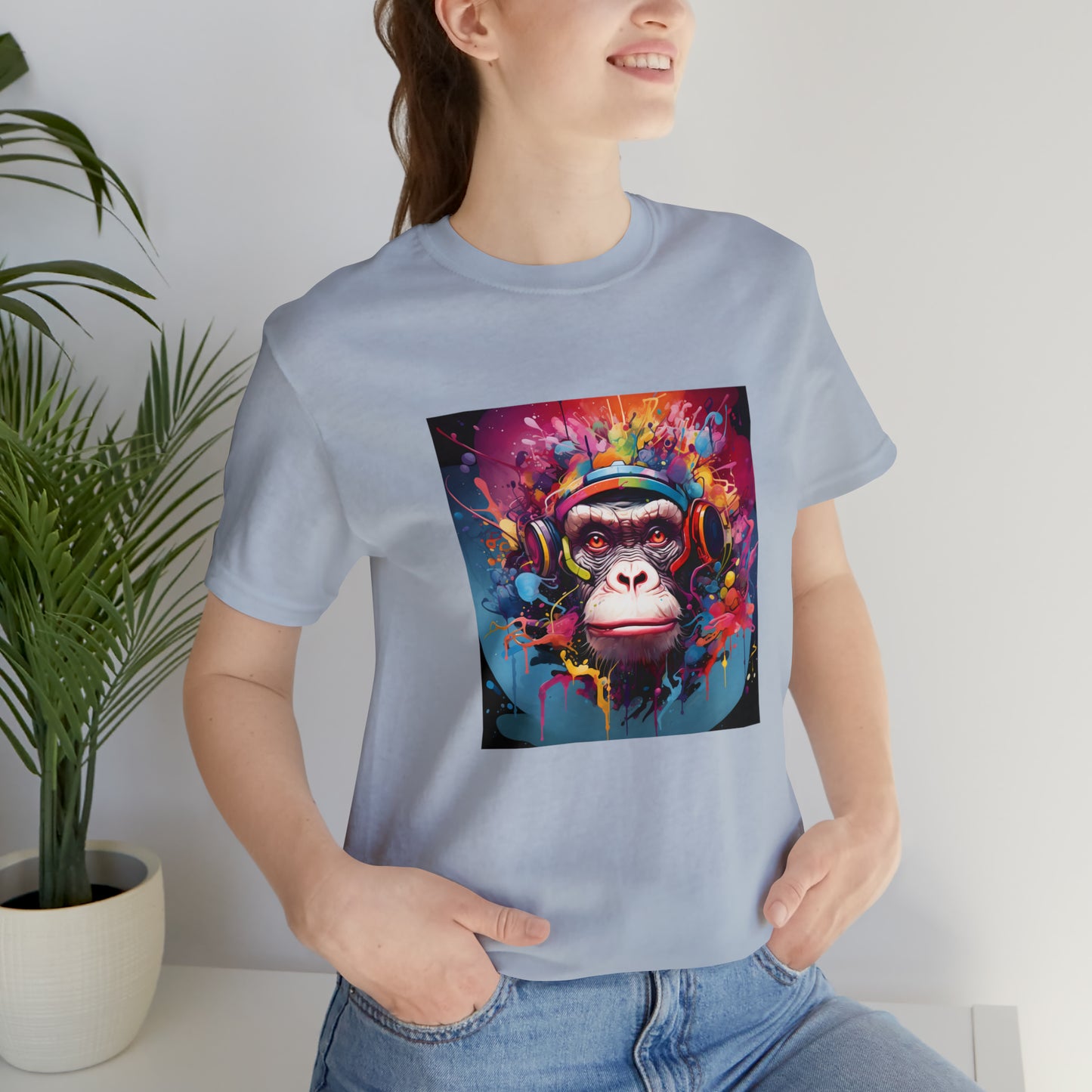 SuperMonkey - Abstract Unisex Jersey Short Sleeve Tee