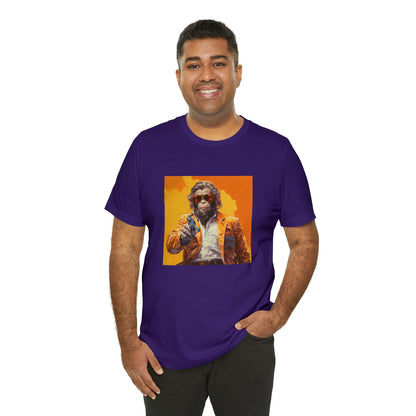 The Dude's Monkey Business Tee - Unisex Jersey Short Sleeve