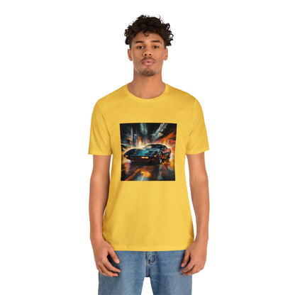 Knight Rider Abstract Unisex Jersey Short Sleeve Tee