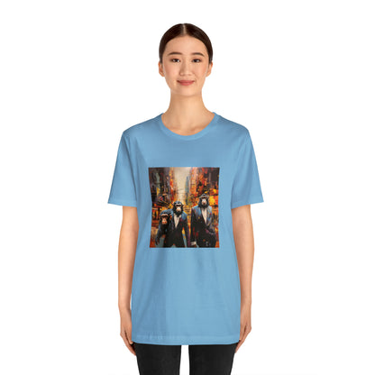 Apes in the City - Abstract Unisex Jersey Short Sleeve Tee