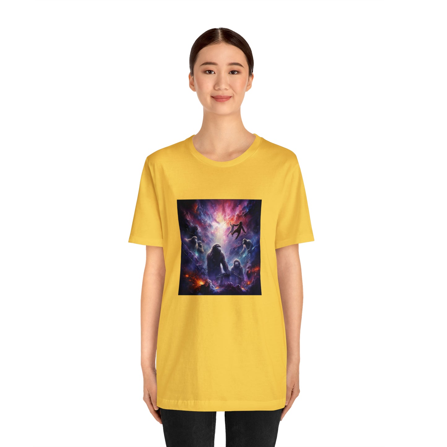 Magical Realm Apes Unisex Jersey Short Sleeve Tee