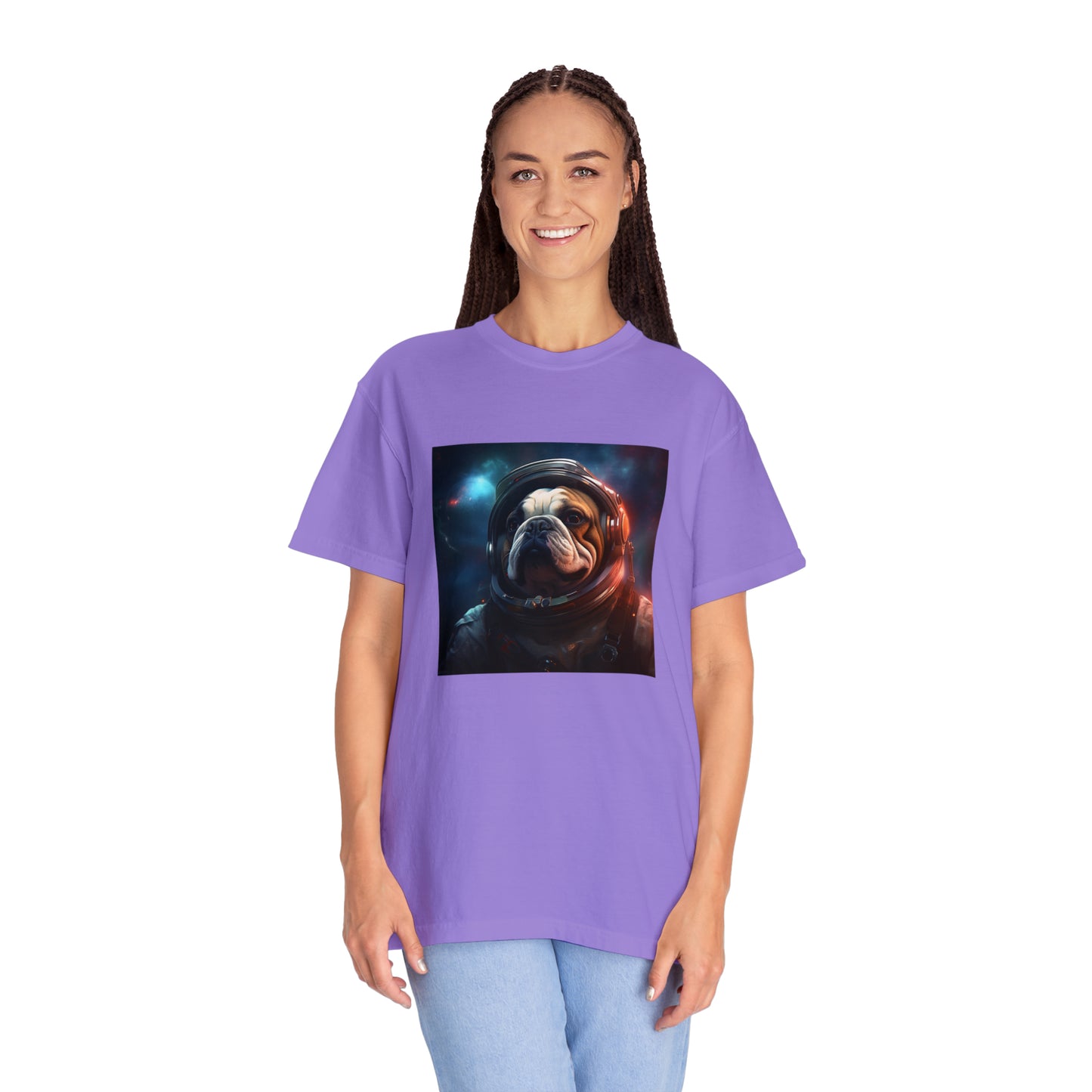 Bulldog Space Unisex Tee