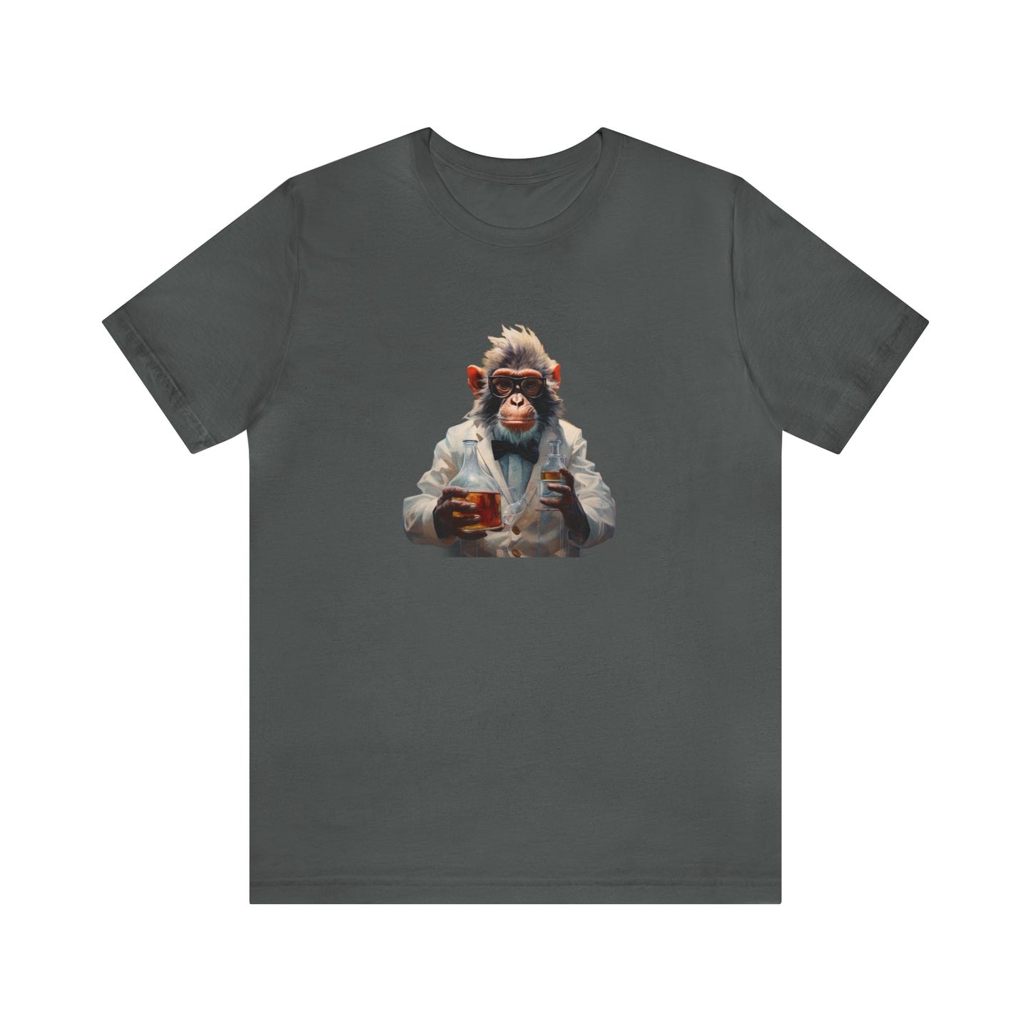 Monkey Scientist Unisex Jersey Short Sleeve Tee