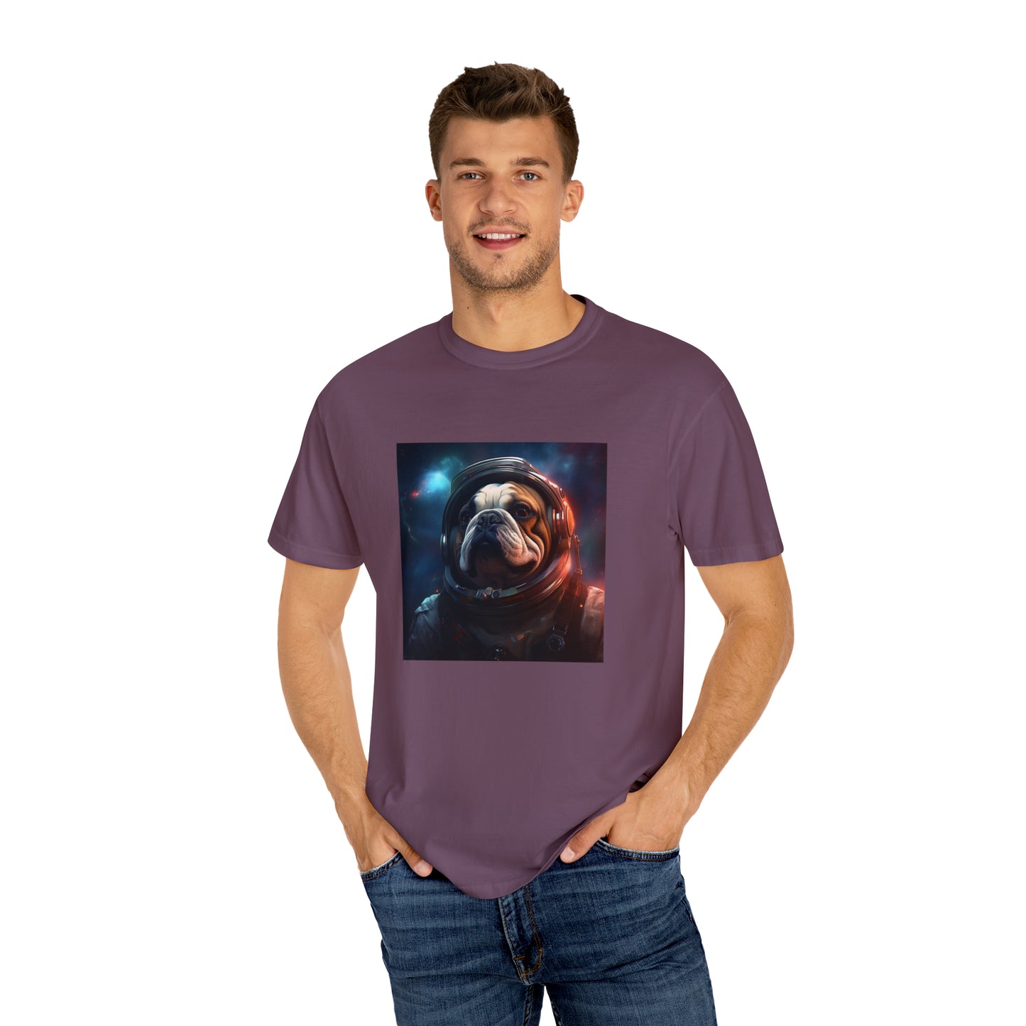 Bulldog Space Unisex Tee